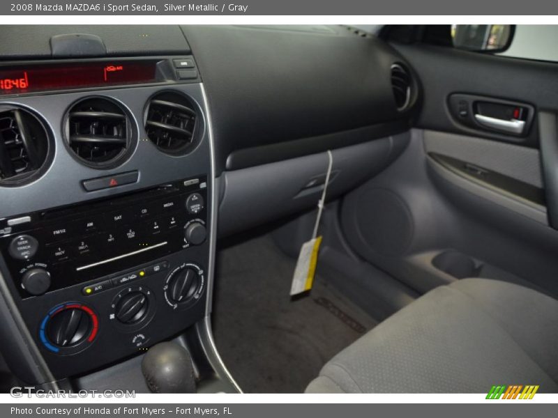 Silver Metallic / Gray 2008 Mazda MAZDA6 i Sport Sedan