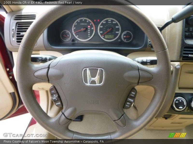 Redondo Red Pearl / Ivory 2005 Honda CR-V EX 4WD