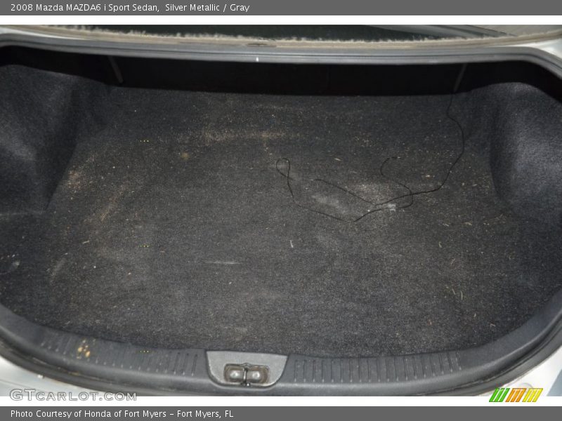 Silver Metallic / Gray 2008 Mazda MAZDA6 i Sport Sedan