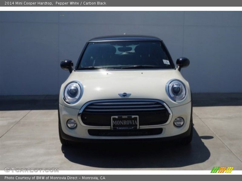 Pepper White / Carbon Black 2014 Mini Cooper Hardtop