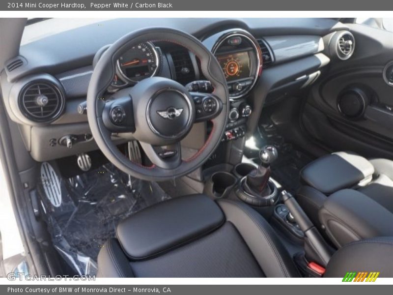 Pepper White / Carbon Black 2014 Mini Cooper Hardtop