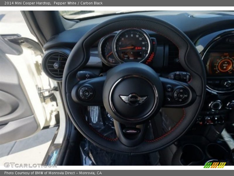 Pepper White / Carbon Black 2014 Mini Cooper Hardtop