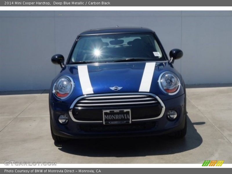 Deep Blue Metallic / Carbon Black 2014 Mini Cooper Hardtop