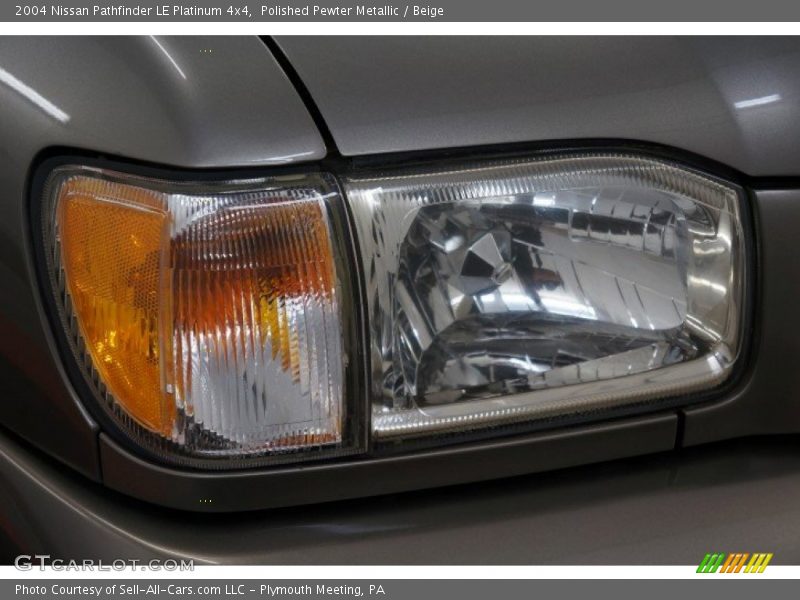 Polished Pewter Metallic / Beige 2004 Nissan Pathfinder LE Platinum 4x4