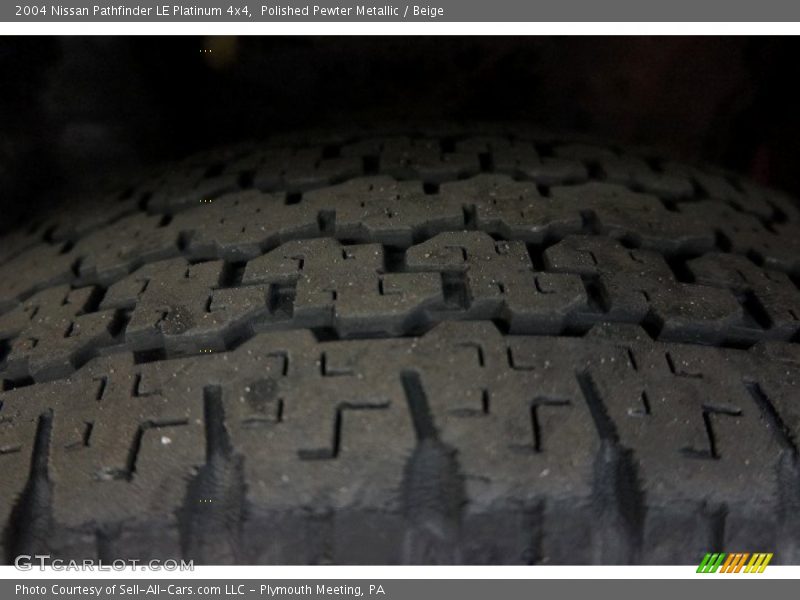 Polished Pewter Metallic / Beige 2004 Nissan Pathfinder LE Platinum 4x4
