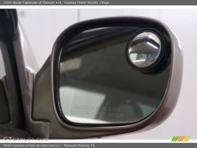 Polished Pewter Metallic / Beige 2004 Nissan Pathfinder LE Platinum 4x4