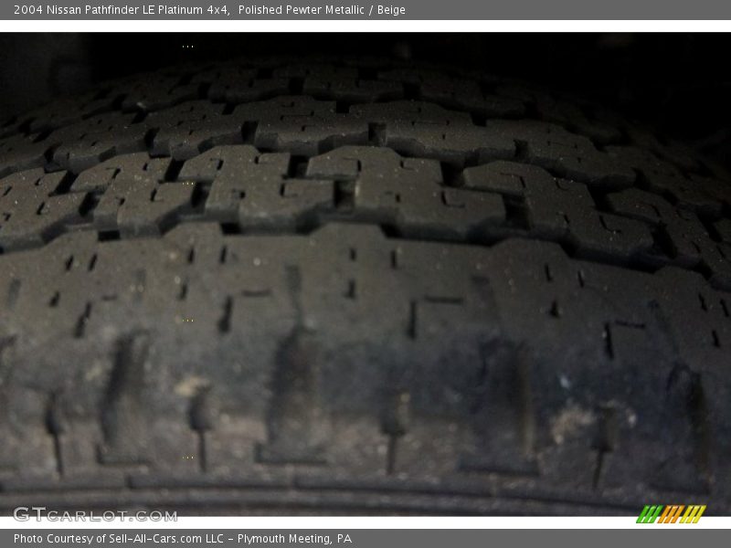 Polished Pewter Metallic / Beige 2004 Nissan Pathfinder LE Platinum 4x4