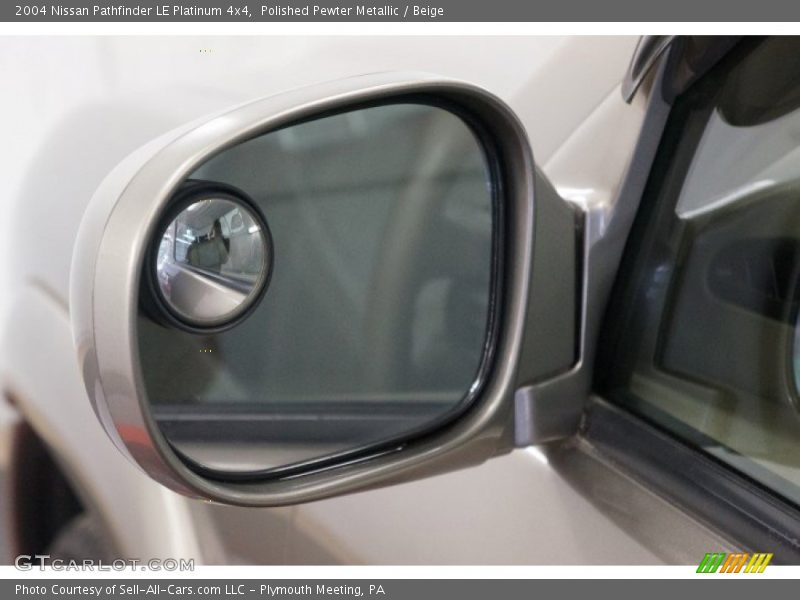 Polished Pewter Metallic / Beige 2004 Nissan Pathfinder LE Platinum 4x4
