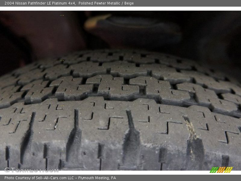 Polished Pewter Metallic / Beige 2004 Nissan Pathfinder LE Platinum 4x4