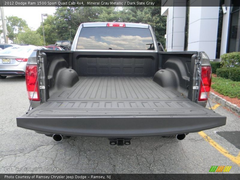 Mineral Gray Metallic / Dark Slate Gray 2012 Dodge Ram 1500 Sport Quad Cab 4x4