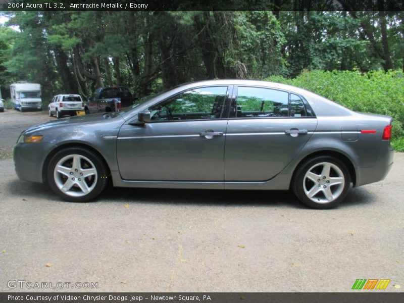 Anthracite Metallic / Ebony 2004 Acura TL 3.2