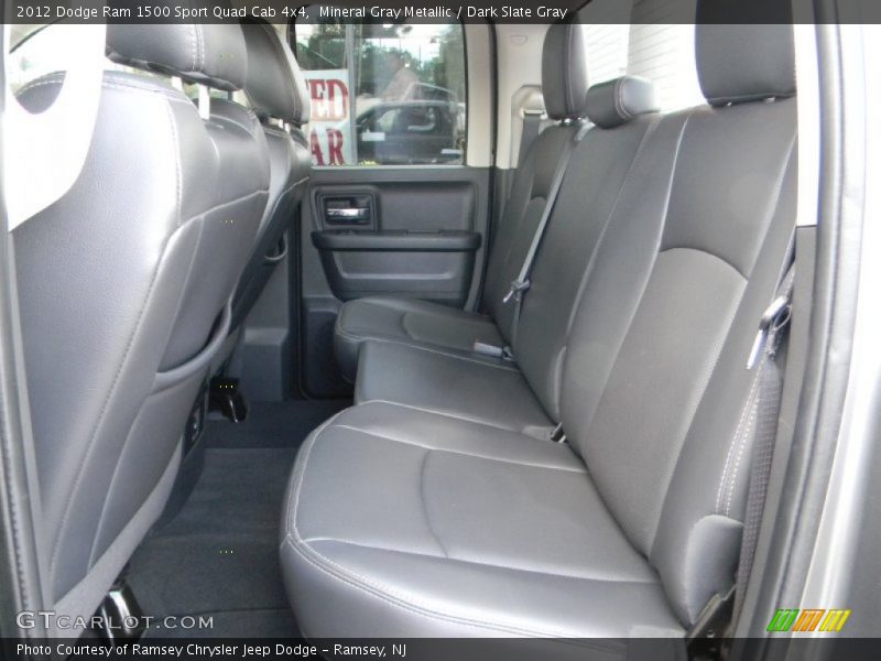Mineral Gray Metallic / Dark Slate Gray 2012 Dodge Ram 1500 Sport Quad Cab 4x4
