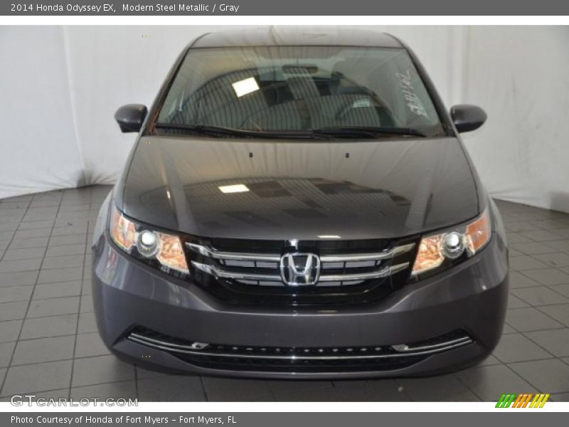 Modern Steel Metallic / Gray 2014 Honda Odyssey EX