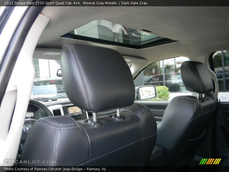 Mineral Gray Metallic / Dark Slate Gray 2012 Dodge Ram 1500 Sport Quad Cab 4x4