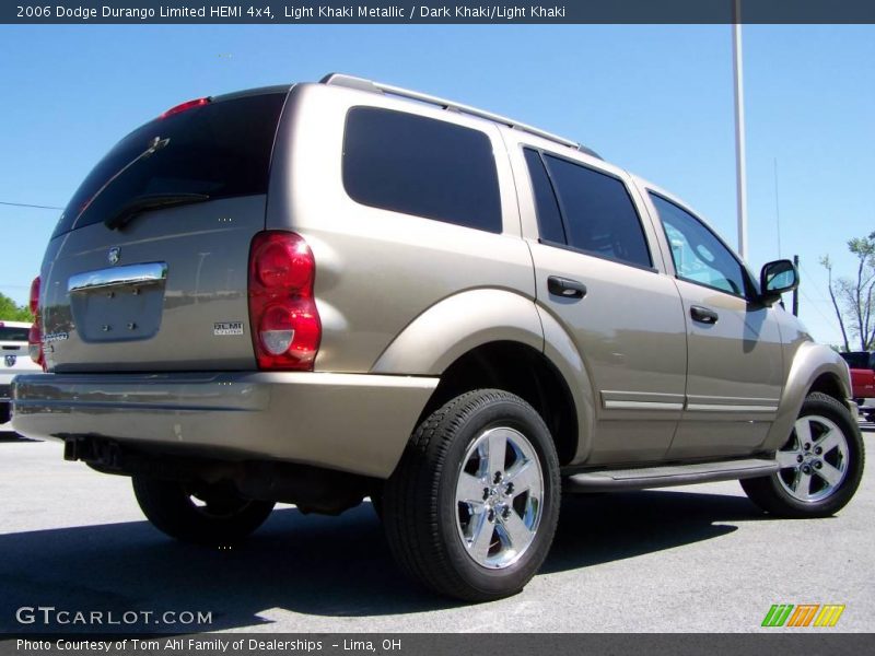 Light Khaki Metallic / Dark Khaki/Light Khaki 2006 Dodge Durango Limited HEMI 4x4