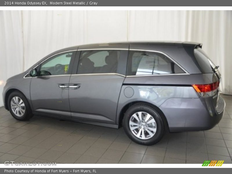 Modern Steel Metallic / Gray 2014 Honda Odyssey EX