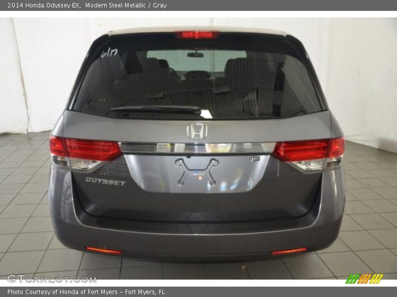 Modern Steel Metallic / Gray 2014 Honda Odyssey EX