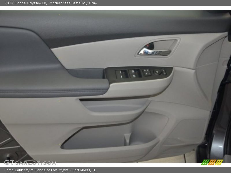 Modern Steel Metallic / Gray 2014 Honda Odyssey EX