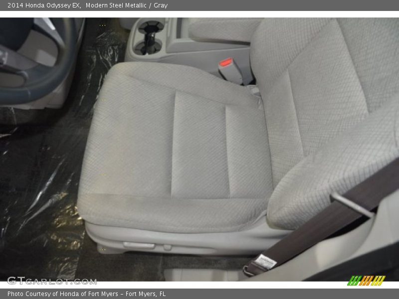 Modern Steel Metallic / Gray 2014 Honda Odyssey EX