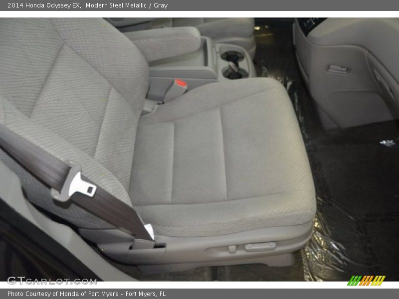 Modern Steel Metallic / Gray 2014 Honda Odyssey EX