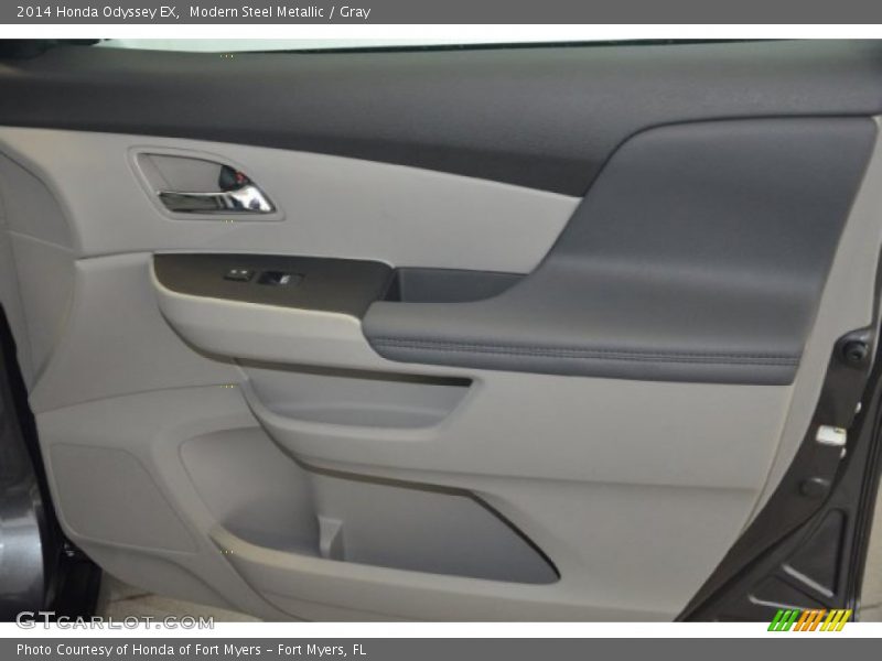 Modern Steel Metallic / Gray 2014 Honda Odyssey EX