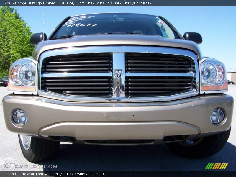 Light Khaki Metallic / Dark Khaki/Light Khaki 2006 Dodge Durango Limited HEMI 4x4