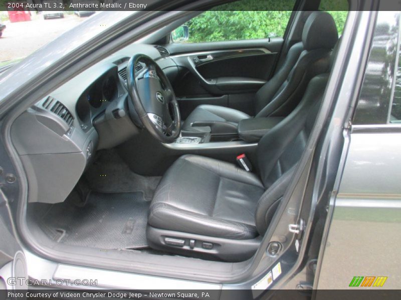 Anthracite Metallic / Ebony 2004 Acura TL 3.2