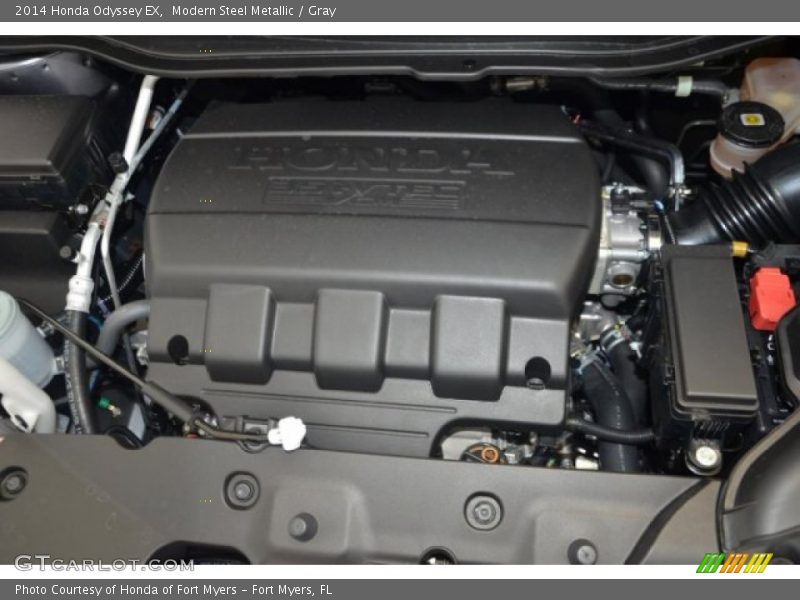 Modern Steel Metallic / Gray 2014 Honda Odyssey EX