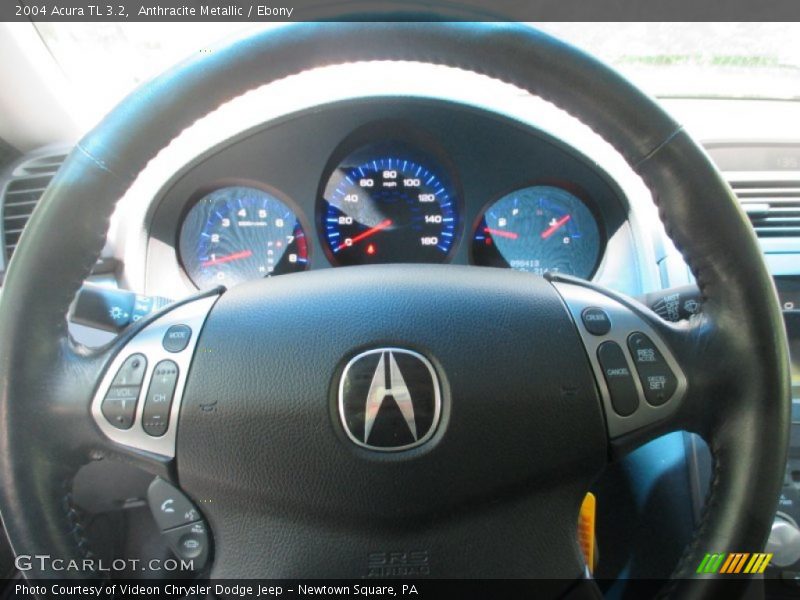 Anthracite Metallic / Ebony 2004 Acura TL 3.2