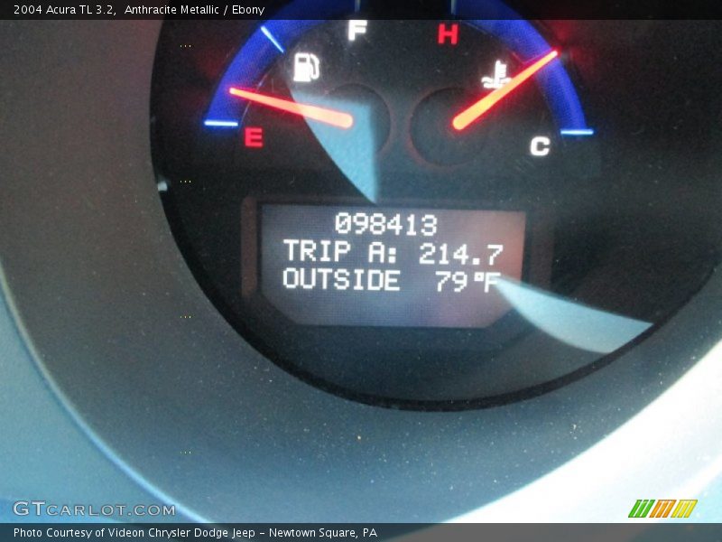 Anthracite Metallic / Ebony 2004 Acura TL 3.2