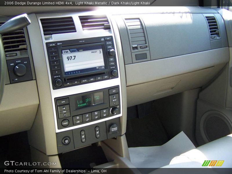Light Khaki Metallic / Dark Khaki/Light Khaki 2006 Dodge Durango Limited HEMI 4x4