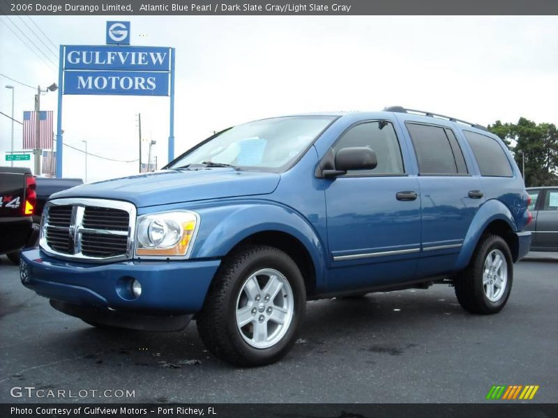 Atlantic Blue Pearl / Dark Slate Gray/Light Slate Gray 2006 Dodge Durango Limited