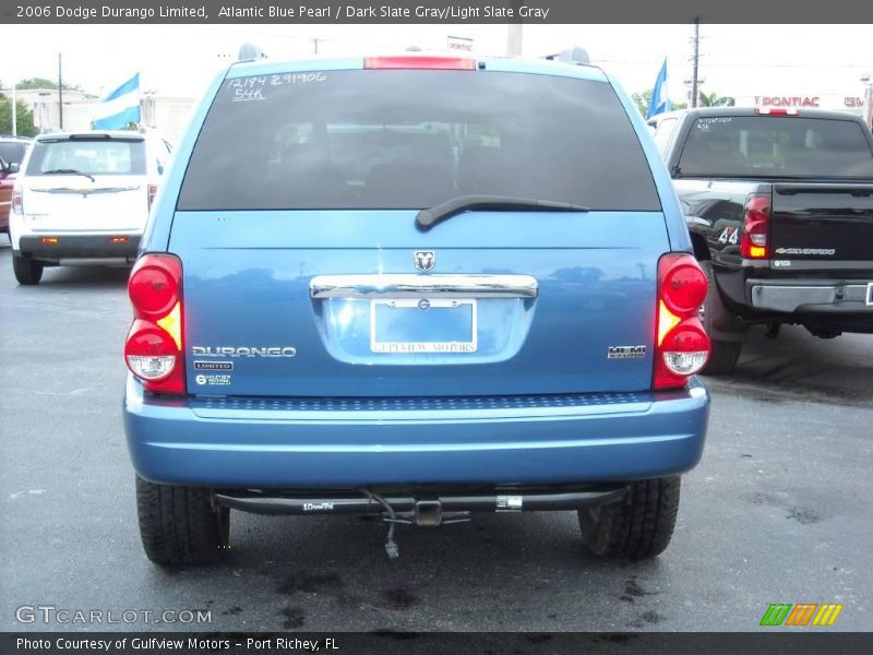 Atlantic Blue Pearl / Dark Slate Gray/Light Slate Gray 2006 Dodge Durango Limited