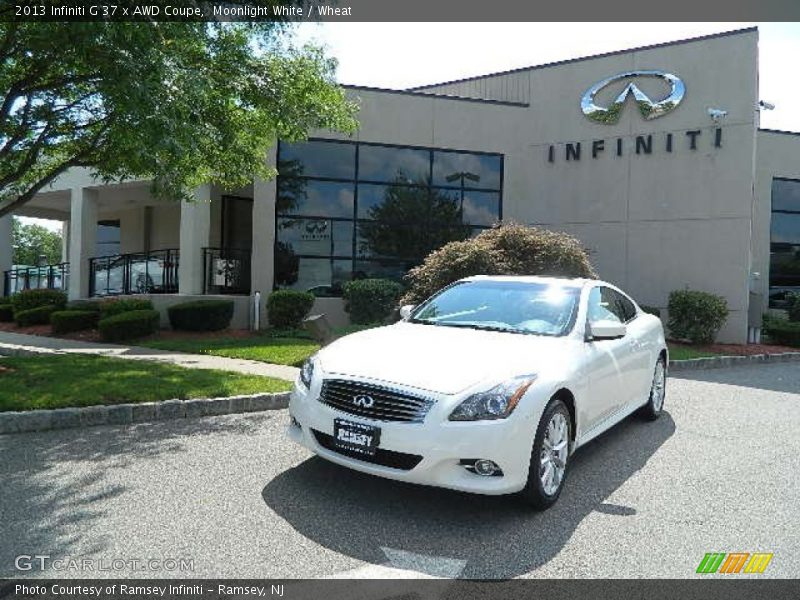 Moonlight White / Wheat 2013 Infiniti G 37 x AWD Coupe