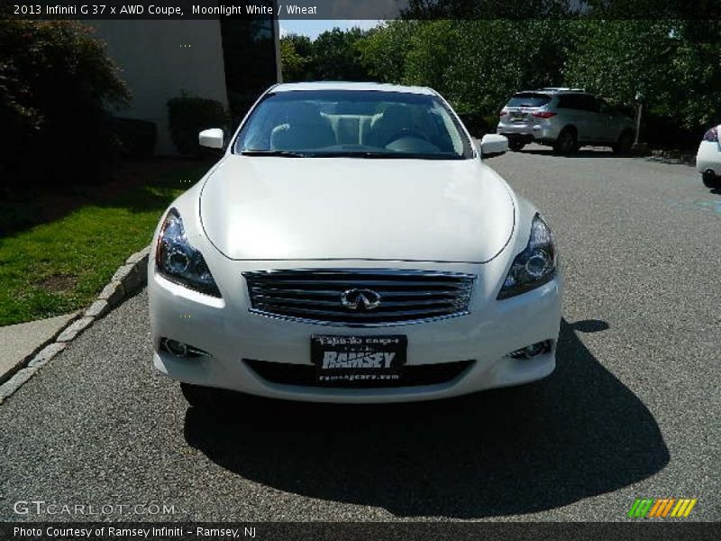 Moonlight White / Wheat 2013 Infiniti G 37 x AWD Coupe