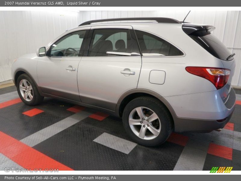 Liquid Silver / Gray 2007 Hyundai Veracruz GLS AWD
