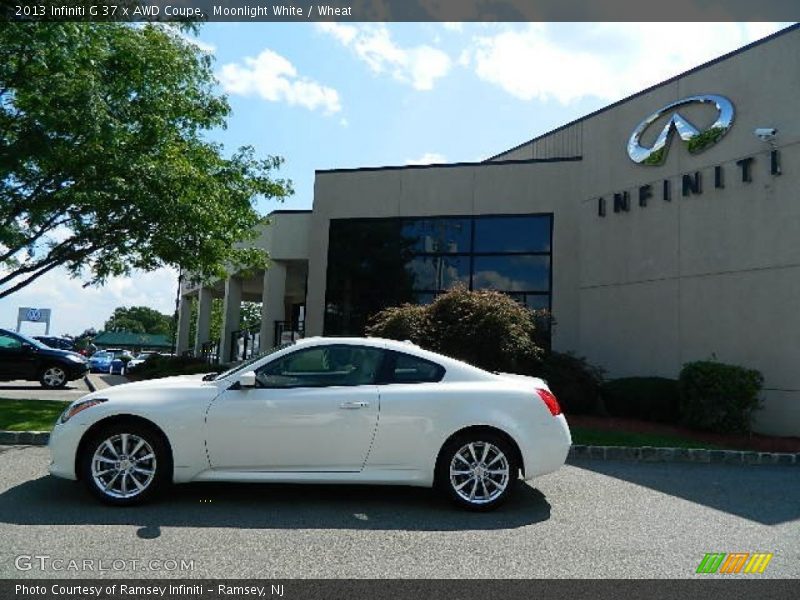 Moonlight White / Wheat 2013 Infiniti G 37 x AWD Coupe