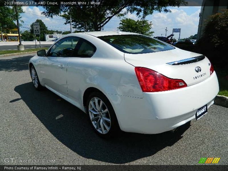 Moonlight White / Wheat 2013 Infiniti G 37 x AWD Coupe