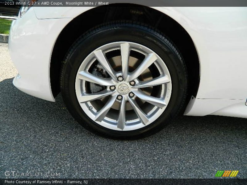 Moonlight White / Wheat 2013 Infiniti G 37 x AWD Coupe