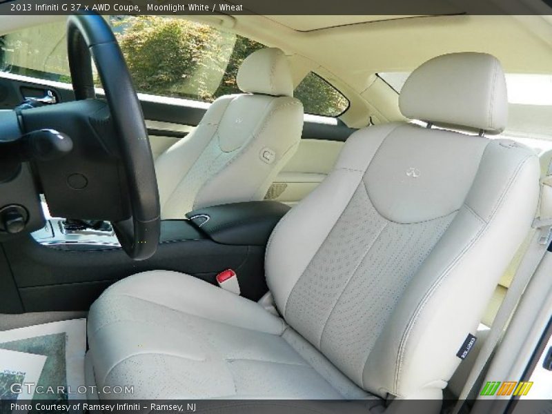Moonlight White / Wheat 2013 Infiniti G 37 x AWD Coupe