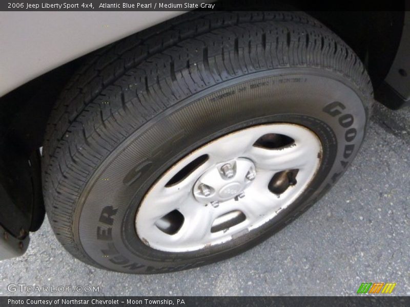 Atlantic Blue Pearl / Medium Slate Gray 2006 Jeep Liberty Sport 4x4