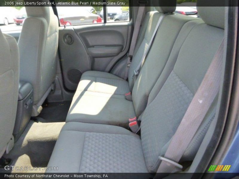 Atlantic Blue Pearl / Medium Slate Gray 2006 Jeep Liberty Sport 4x4