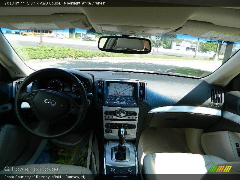 Moonlight White / Wheat 2013 Infiniti G 37 x AWD Coupe