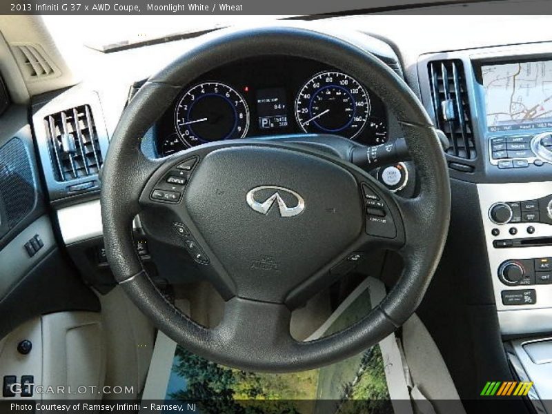 Moonlight White / Wheat 2013 Infiniti G 37 x AWD Coupe