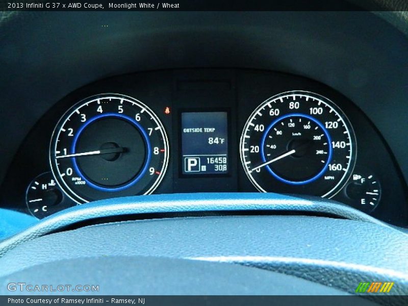 Moonlight White / Wheat 2013 Infiniti G 37 x AWD Coupe