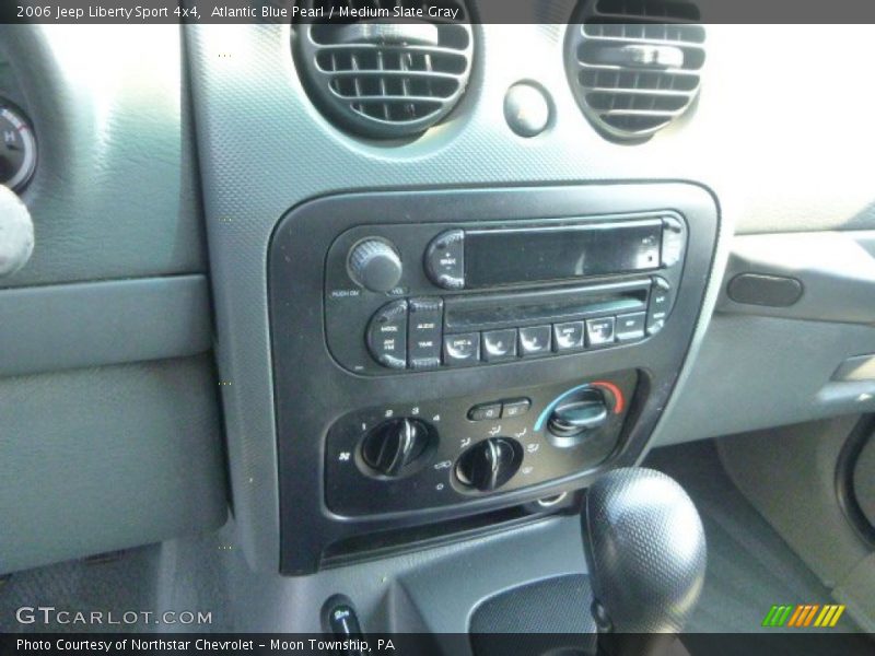 Atlantic Blue Pearl / Medium Slate Gray 2006 Jeep Liberty Sport 4x4