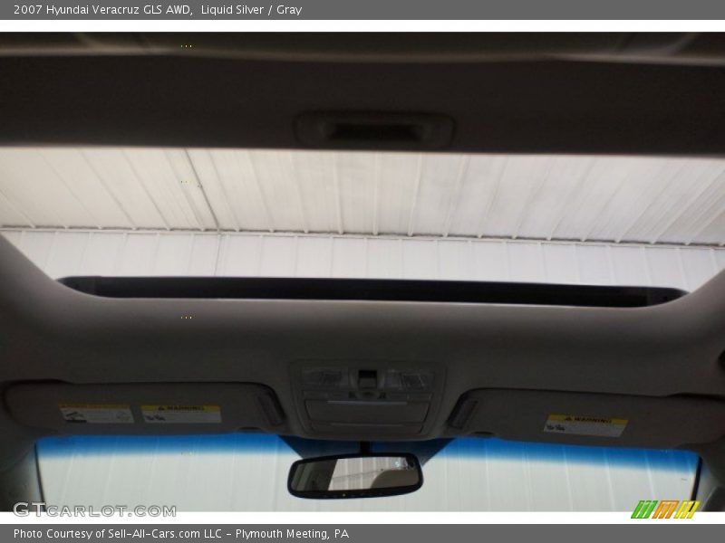 Liquid Silver / Gray 2007 Hyundai Veracruz GLS AWD