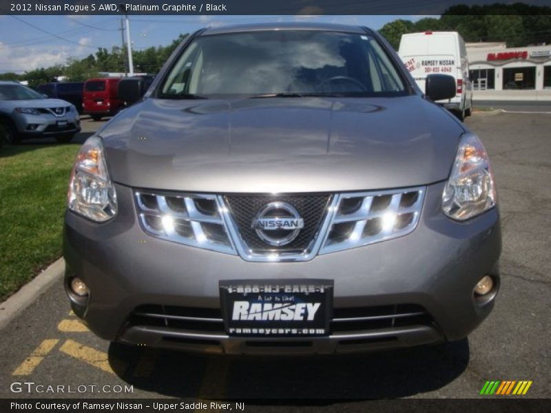 Platinum Graphite / Black 2012 Nissan Rogue S AWD