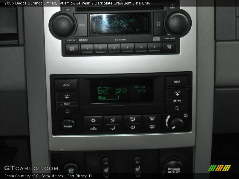 Atlantic Blue Pearl / Dark Slate Gray/Light Slate Gray 2006 Dodge Durango Limited