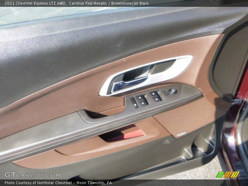 Cardinal Red Metallic / Brownstone/Jet Black 2011 Chevrolet Equinox LTZ AWD